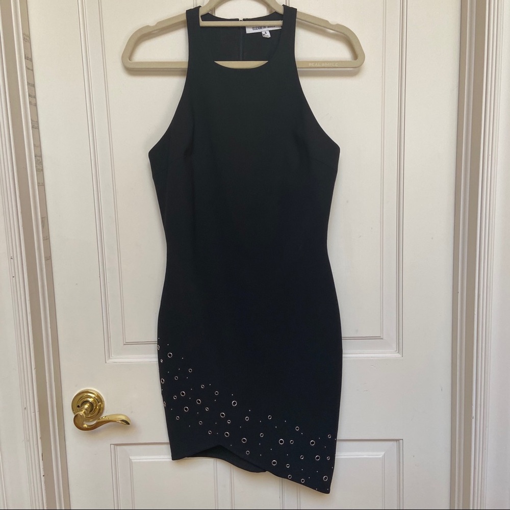 Elizabeth & James Black Dress